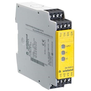 セーフティリレー 115 → 120 V ac チャンネル数2 安全接点3 Wieland