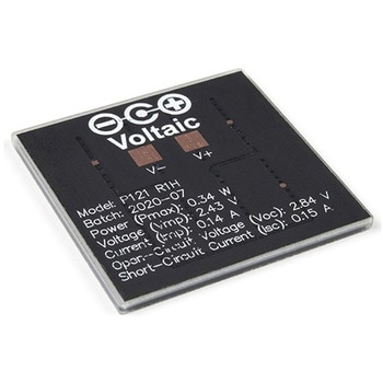 Mini Solar Panel - 0.3 Watt， 2 Volt ETFE SPARKFUN