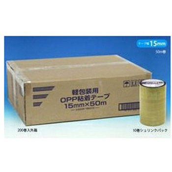 軽包装用OPP粘着テープ(10巻シュリンクパック) KSSOPシリーズ 清和産業