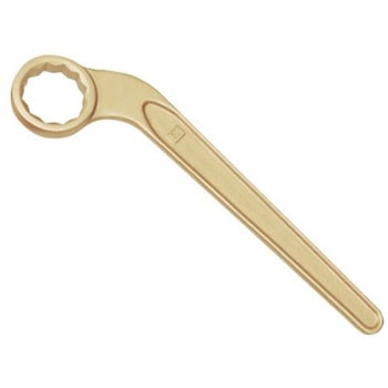 防爆片口メガネレンチ(45度)二面幅寸法(mm) 157シリーズ SAFETY TOOLS