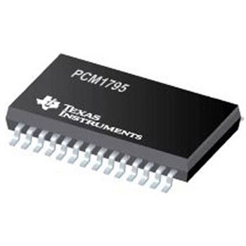 32ビット、192KHzサンプリング、オーディオステレオDAC Texas Instruments