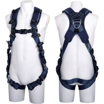 ZERO-Gハーネス ハーネス本体のみ 紺 LLサイズ 腿Vタイプ ミドルグレード ツヨロン(藤井電工)