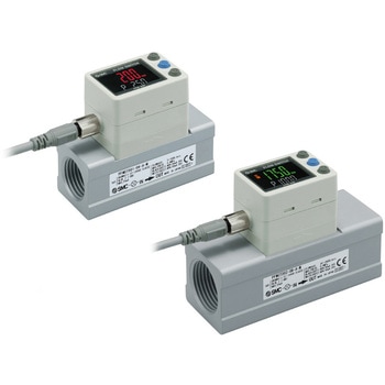 PF2MC7 Series 3色表示 3画面 デジタルフロースイッチ SMC