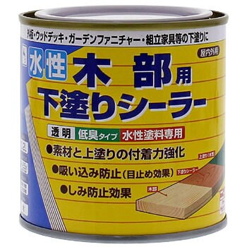 水性木部用下塗りシーラー透明 ニッペホームプロダクツ 下地材 プライマー シーラー 通販モノタロウ