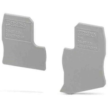 DINレール取付用端子アクセサリ カバーセグメント DS-STシリーズ 1袋 50個入 - フエニックス・コンタクト