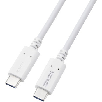 MPA-CCPE10WH 240W PD EPR USB Type-C �P�[�u�� eMarker 480Mbps �G���R�� �P�[�u����1 ���R�l�N�^�[�܂܂�m �z���C�g�F   MPA-CCPE10WH 68514638