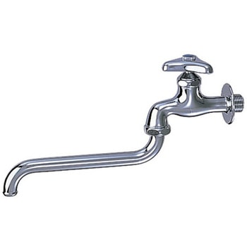 送り座付自在水栓(節水固定コマ式) INAX(LIXIL)