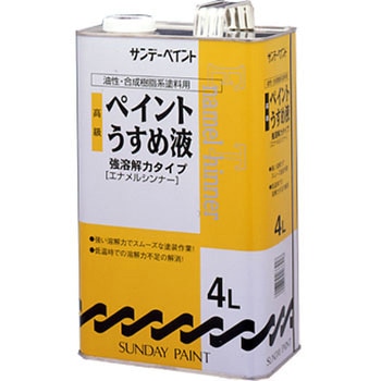 高級ペイントうすめ液 サンデーペイント