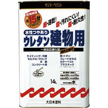 水性ウレタン建物用 1缶(14L) サンデーペイント 【通販サイトMonotaRO】