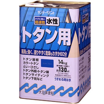 水性トタン用 1缶(14kg) サンデーペイント 【通販サイトMonotaRO】