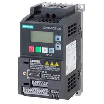 インバータ SINAMICS V20 230 V ac 0.12 kW ACモータ SIEMENS