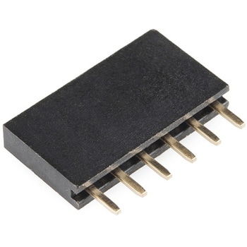 Header - 6-pin Female PTH、0.1inch SPARKFUN