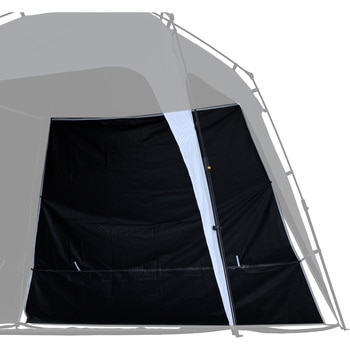 ワンタッチタープ2.5m用 サイドシート 1枚 交換用 ブラックコーティング YAMAZEN(山善)