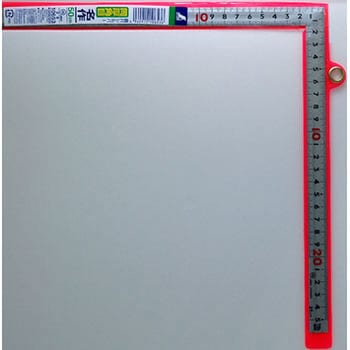 曲尺同厚 シルバー 【名作 表裏角目】 シンワ測定