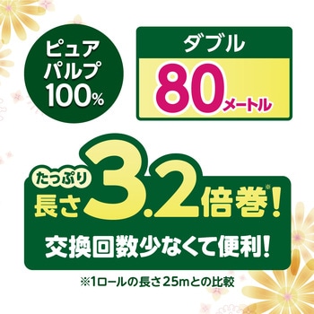 エリエール i:na(イーナ)トイレットティシュー 3.2倍巻8R(ダブル) エリエール