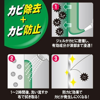 カビトルデスPRO グリーンジェル ヘラ付き 2本セット UYEKI