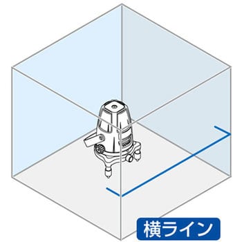 レーザーロボ Neo BRIGHT本体のみ シンワ測定 レーザー墨出器本体