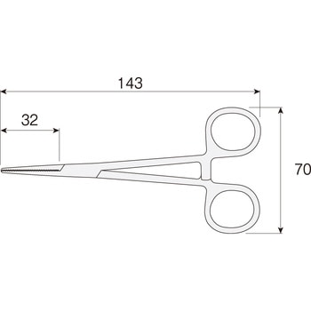 P-843 パーツクリップ ホーザン ステンレス製 全長143mm P-843 P-843 パーツクリップ ホーザン ステンレス製 全長143mm P-843
