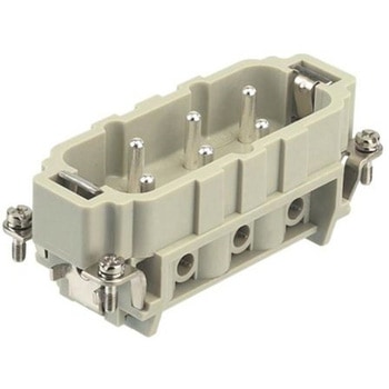 Harting ヘビーデューティコネクタ Han HSB シリーズ オス 6極 35A 690 V 32 B ハーティング