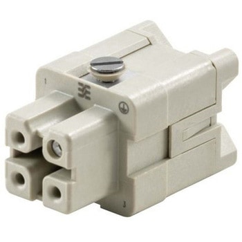 HEAVY DUTY CONNECTORS；INSERTS；FIXED POLE WEIDMULLER