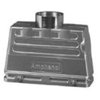 Heavy Mate Connector Hood Top Entry High AMPHENOL