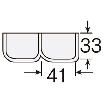 パーツケースB-10用仕切板 ホーザン