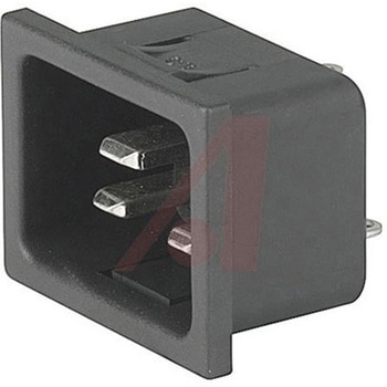 IECコネクタ C20 オス スナップイン 16A 1袋 100個入 SCHURTER