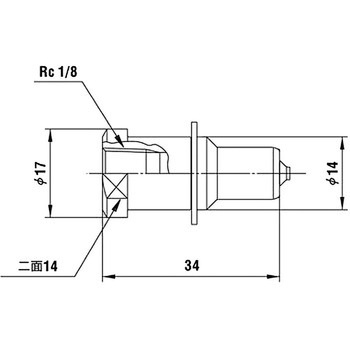 マルチカプラ プラグ(カプラ単体) 日東工器