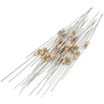 Resistor 1M Ohm 1/4 Watt PTH - 20 pack Thick Leads SPARKFUN
