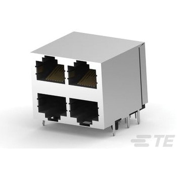 RJ45 モジュラーコネクタ メス RJ45コネクタ スルーホール Cat5 TE Connectivity Japan(旧:TYCOELECTRONICS(タイコエレクトロニクス))