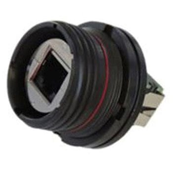 RJ45 モジュラーコネクタ メス RJ45コネクタ パネルマウント Cat6 AMPHENOL
