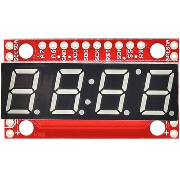 SparkFun 7-Segment Serial Display - White - SPARKFUN