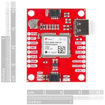 SparkFun GPS Breakout - NEO-M9N， Chip Antenna Qwiic SPARKFUN