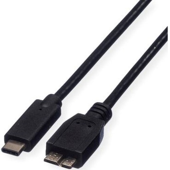 USBケーブル マイクロUSB B → USB C ROLINE