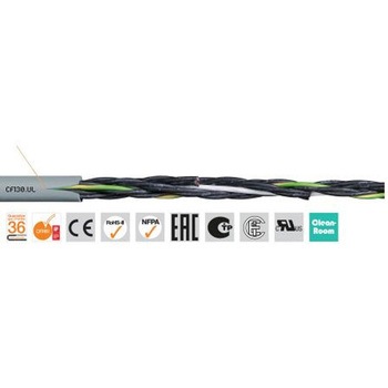 アクチュエータ/センサーケーブル 2芯 1.5 mm2 シールド無 15 AWG 1巻 100m入 SIG