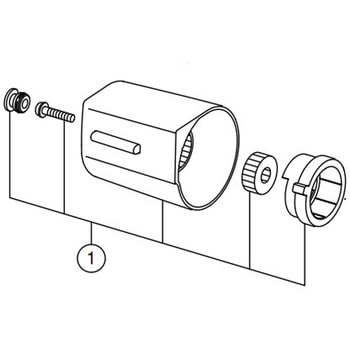 温調ハンドル部 INAX(LIXIL)