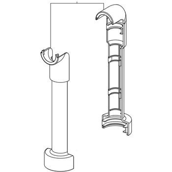 台付脚カバーASSY INAX(LIXIL)