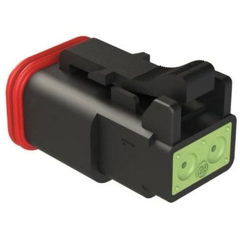 ケーブルコネクタ 2極 メス 自動車用コネクタ 1袋 1500個入 - AMPHENOL