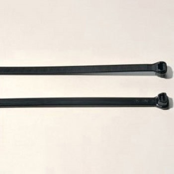 ケーブルタイ 369mm x 7.7 mm 黒 ナイロン 66 1袋 2000個入 ヘラマンタイトン(タイトン)