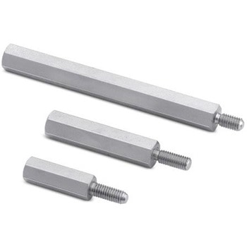 スタンドオフ 六角 黄銅 M4 x 6mm 1袋 10個入 - WURTH ELEKTRONIK