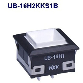 UB-16H2KKS1B 角形照光式押しボタンスイッチ(UBシリーズ) NKKスイッチズ(旧:日本開閉器) 68610651