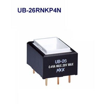 UB-26RNKP4N ���p�`�����{�^���X�C�b�`(UB�V���[�Y) NKK�X�C�b�`�Y(��:���{�J��) 68613417