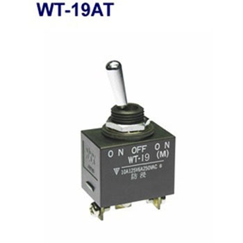 WT-19AT �g�O���X�C�b�`(W�V���[�Y) NKK�X�C�b�`�Y(��:���{�J��) ��{���o�[ �˂��[�q�`�V�[���^�C�v �P�ɑo�� �@�\����ON-OFF-(ON)   WT-19AT 68614081