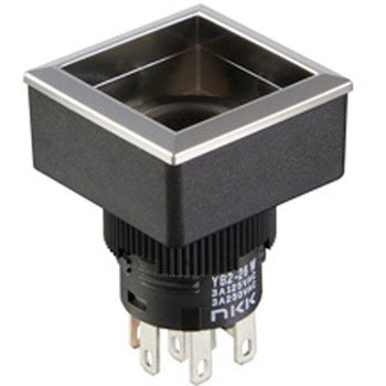 YB2-26CWSPS1 �p�`�ƌ��������{�^���X�C�b�`(YB2�V���[�Y) NKK�X�C�b�`�Y(��:���{�J��) �͂񂾒[�q �ɐ�2�ɑo��   YB2-26CWSPS1 68614668