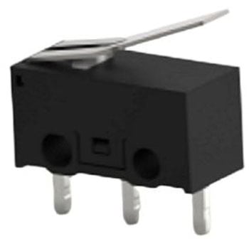 スナップ式マイクロスイッチ レベル PCB 1袋 5個入 TE Connectivity Japan(旧:TYCOELECTRONICS(タイコエレクトロニクス))
