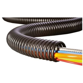 スパイラルケーブルラップ ポリプロピレン PP 黒 ヘラマンタイトン(タイトン)