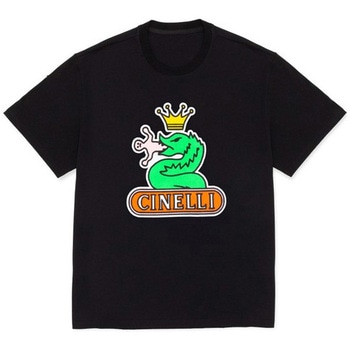 サイクリング用品 Tシャツ SPECIALE CORSA ブラック BRAULIO CINELLI