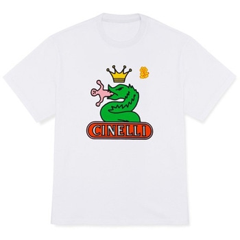 サイクリング用品 Tシャツ SPECIALE CORSA ホワイト BRAULIO CINELLI
