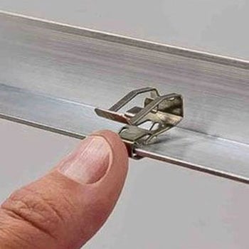ケーブルクランプ 配線クリップ 7.6mm x 1袋 100個入 ヘラマンタイトン(タイトン)