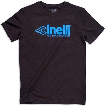 サイクリング用品 Tシャツ WE BIKE HARDER BROWN XS CINELLI